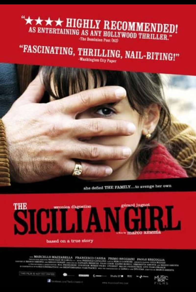The Sicilian Girl - Filmplakat (US)