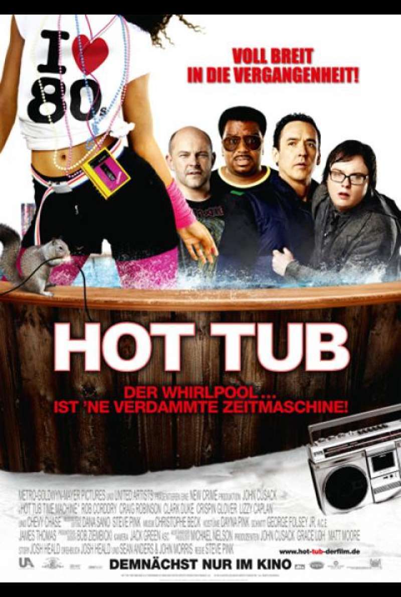 Hot Tub - Der Whirlpool ... ist 'ne verdammte Zeitmaschine! - Filmplakat