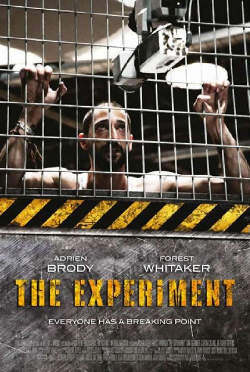 The Experiment - Filmplakat (US)