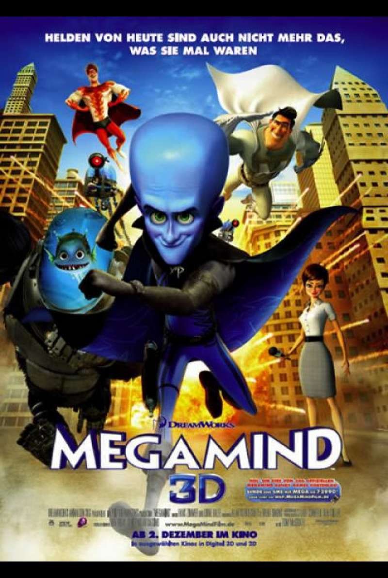 Megamind - Filmplakat