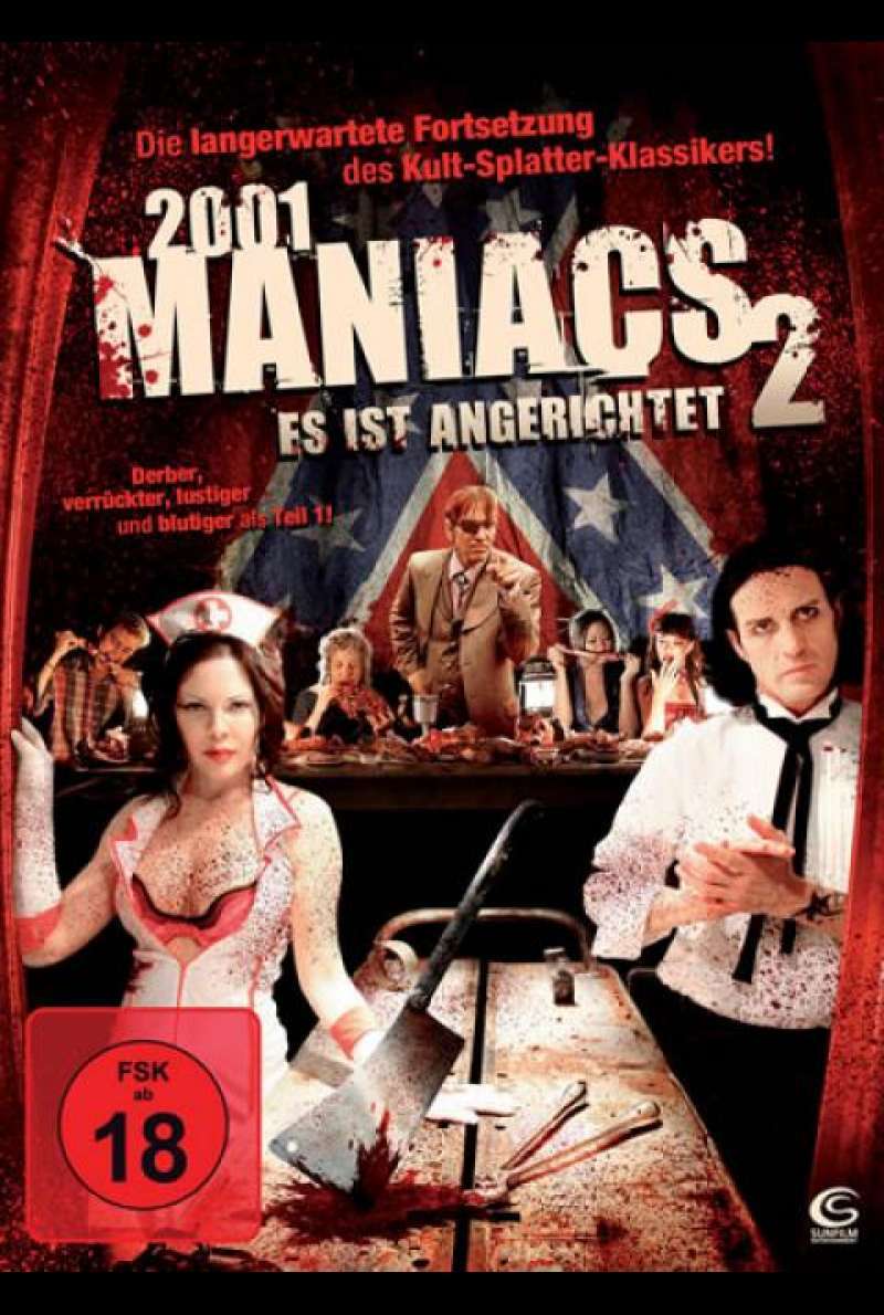 2001 Maniacs 2 - Es ist angerichtet - DVD-Cover
