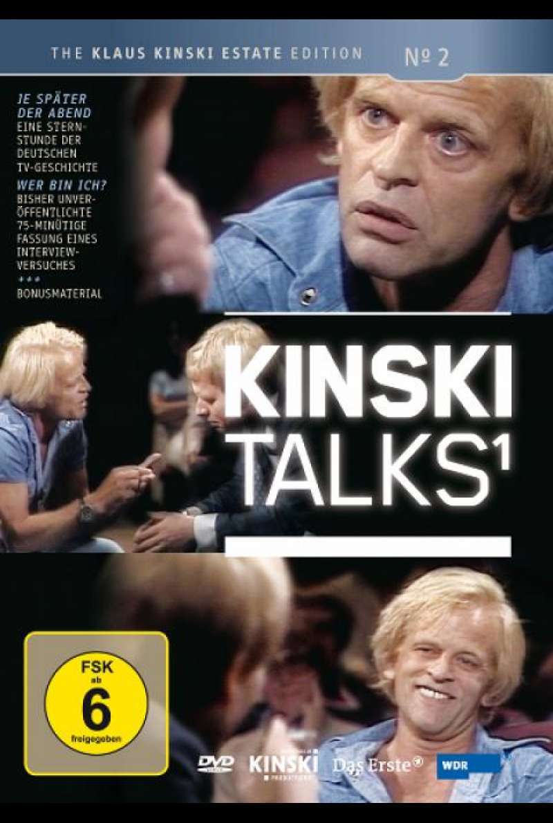 Kinski Talks 1 - DVD-Cover