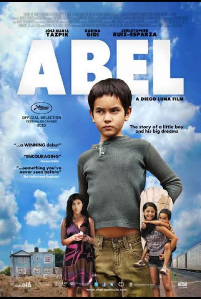 Abel - Filmplakat (GB)