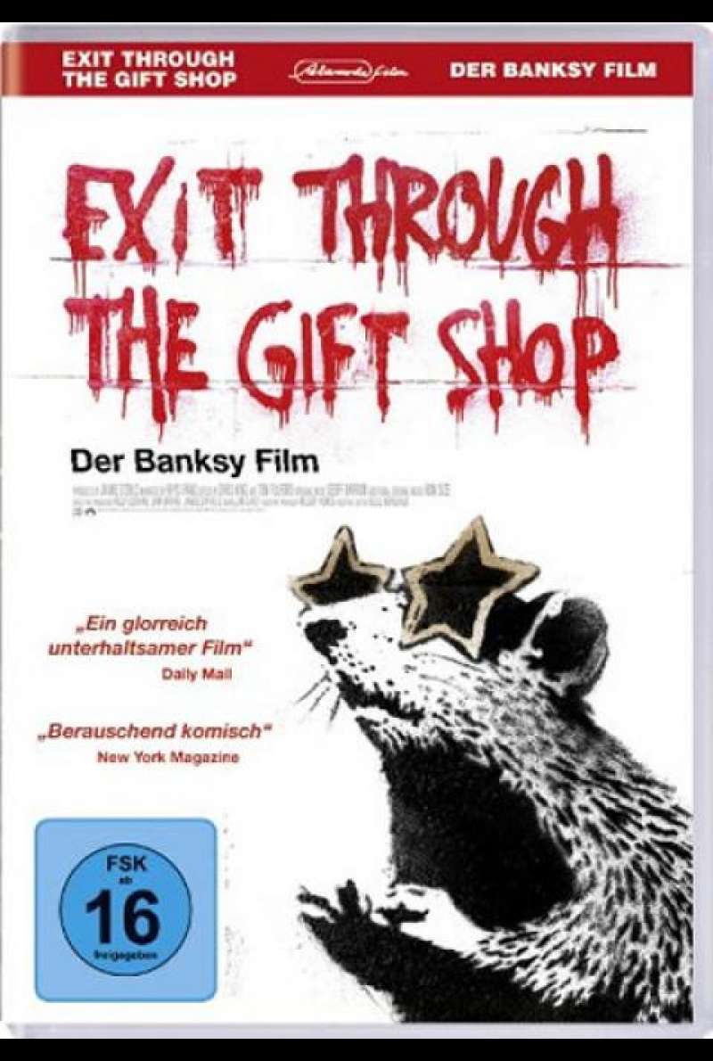Banksy - Exit Through the Gift Shop - DVD-Cover