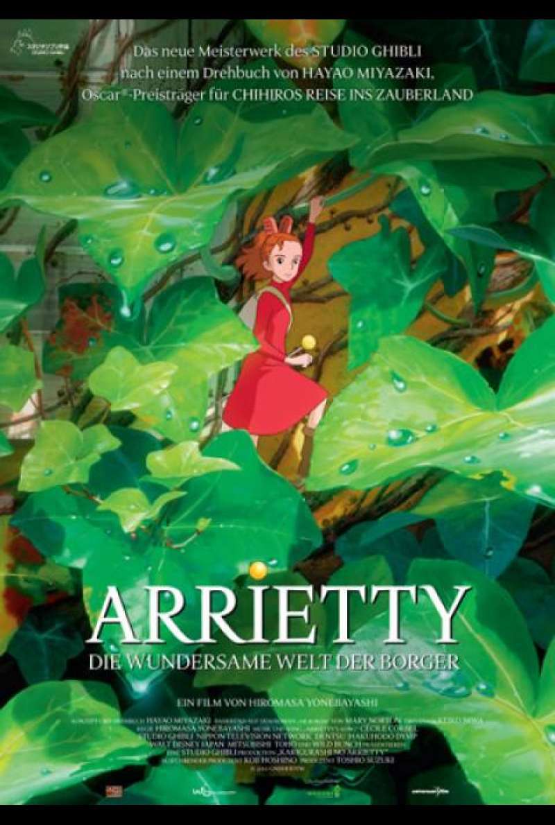 Arrietty - Die wundersame Welt der Borger - Filmplakat