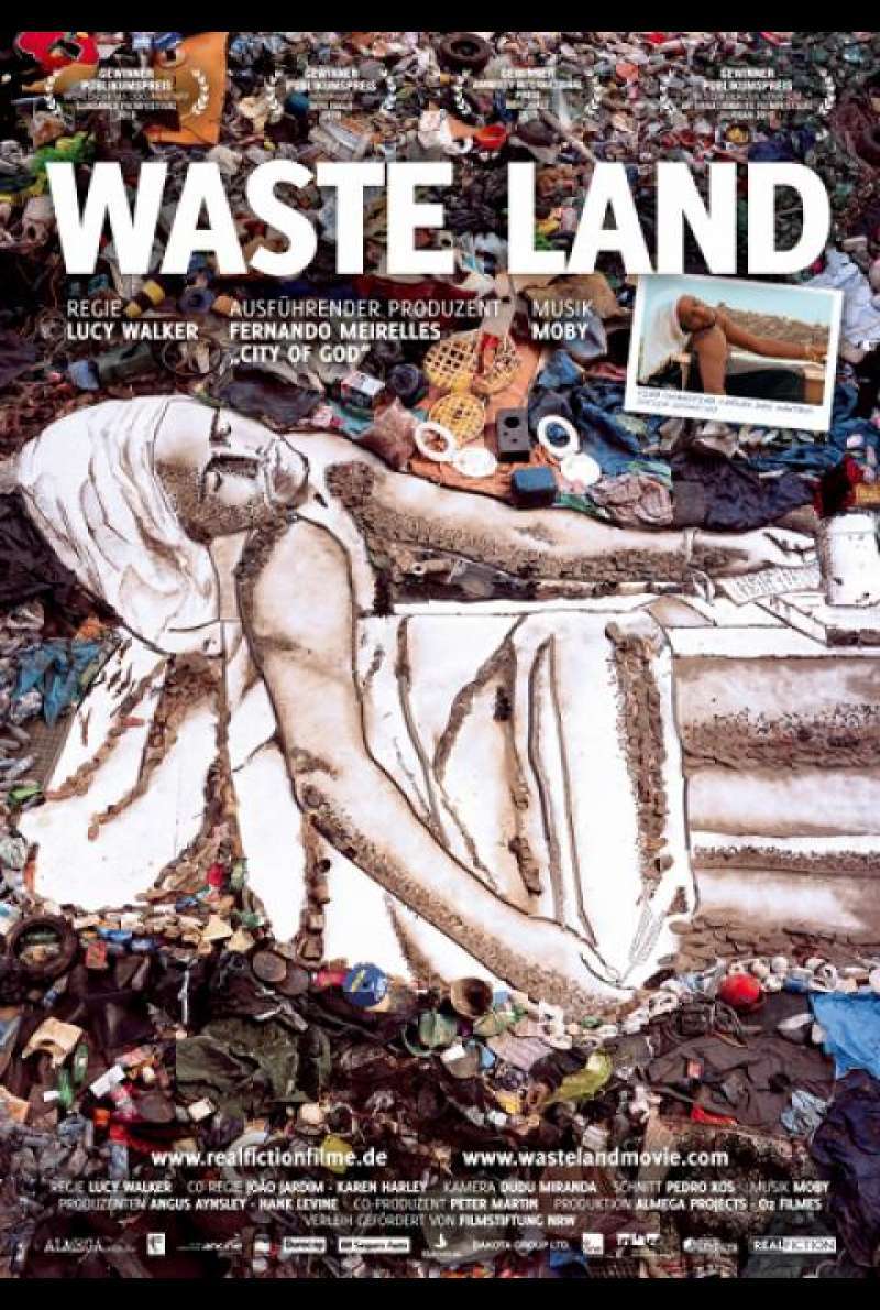 Waste Land von Lucy Walker - Filmplakat