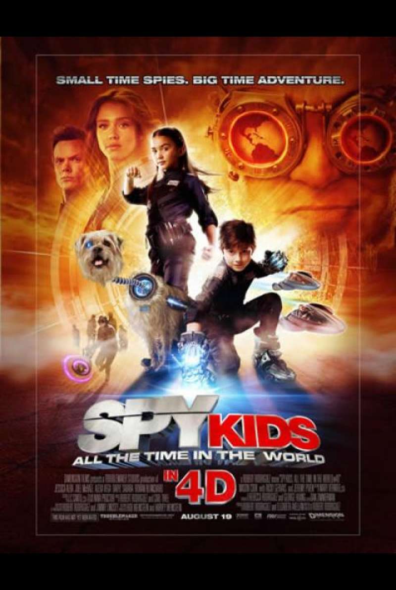 Spy Kids 4: All the Time in the World - Filmplakat (US)