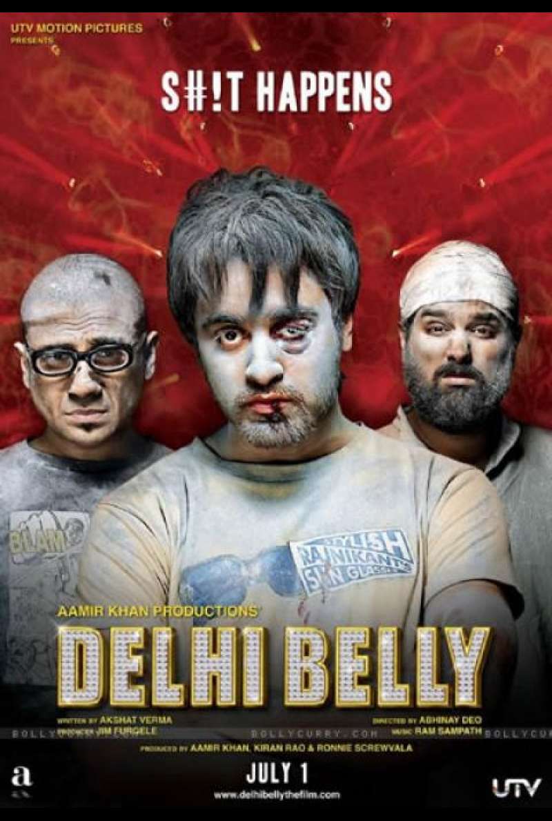 Delhi Belly - Filmplakat (US)