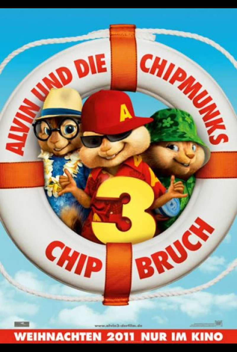 Alvin und die Chipmunks 3: Chipbruch - Teaser