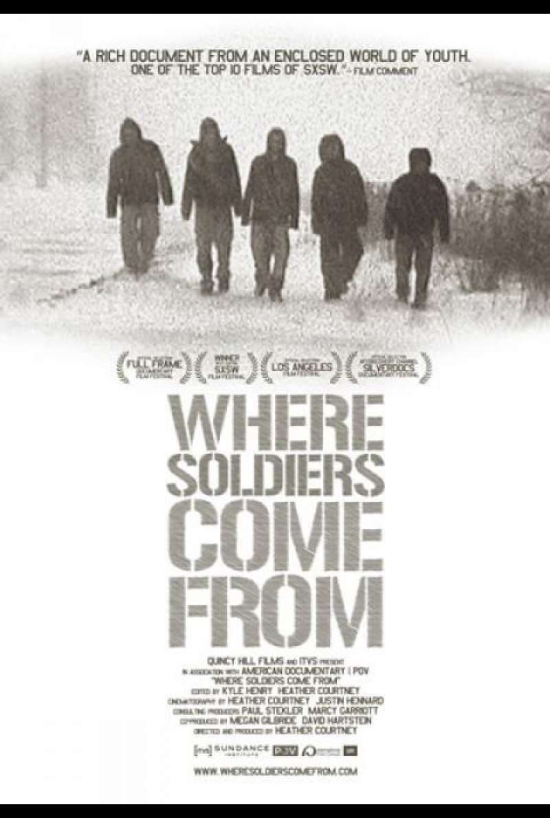 Where Soldiers Come From - Filmplakat (US)