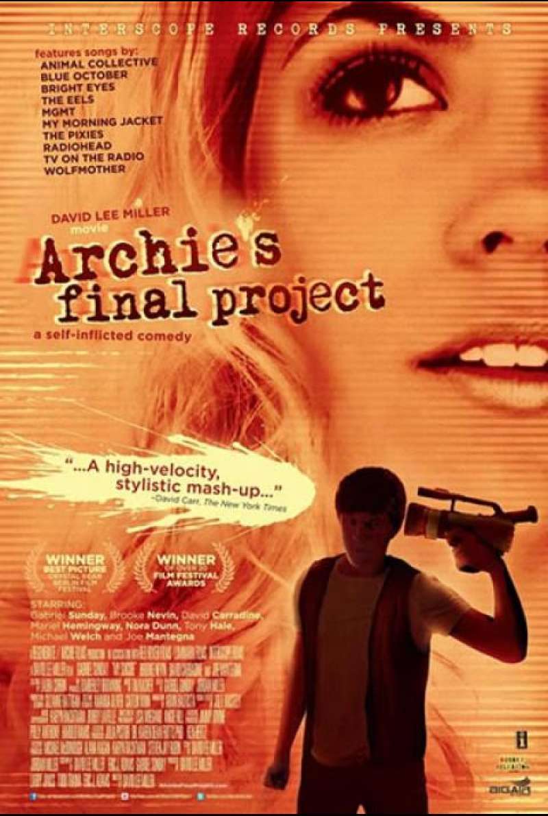 Archie's Final Project - Filmplakat (US)