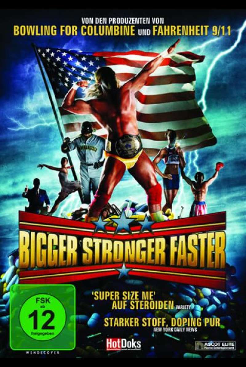 Bigger, Stronger, Faster - DVD-Cover