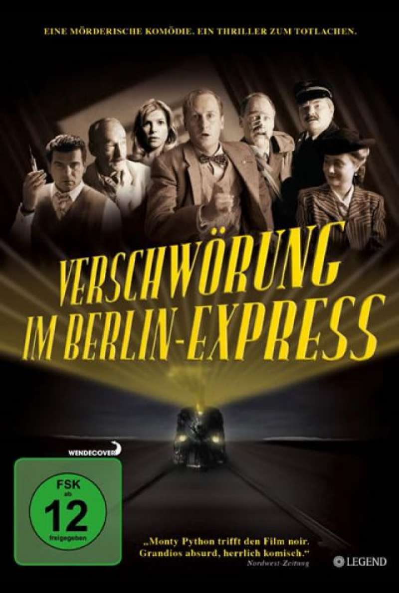 Verschwörung im Berlin-Express - DVD-Cover