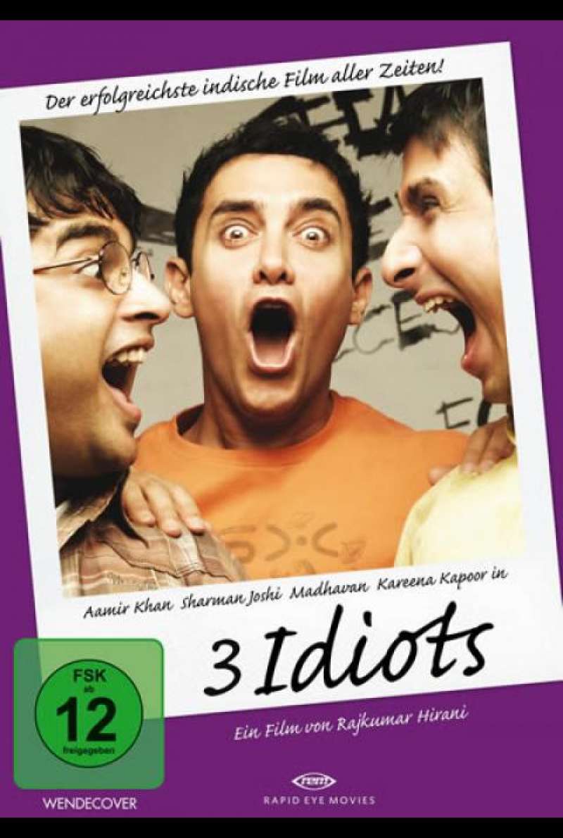 3 Idiots - DVD-Cover