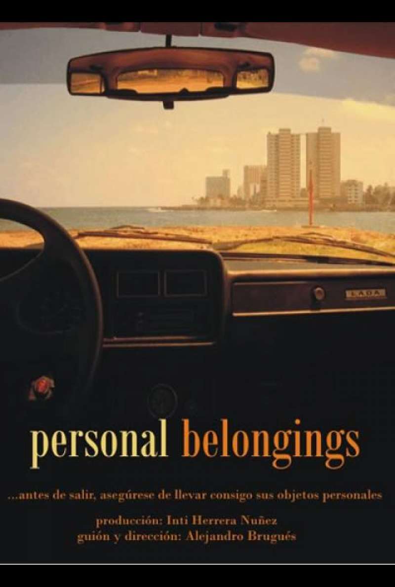 Personal Belongings - Filmplakat (CU)