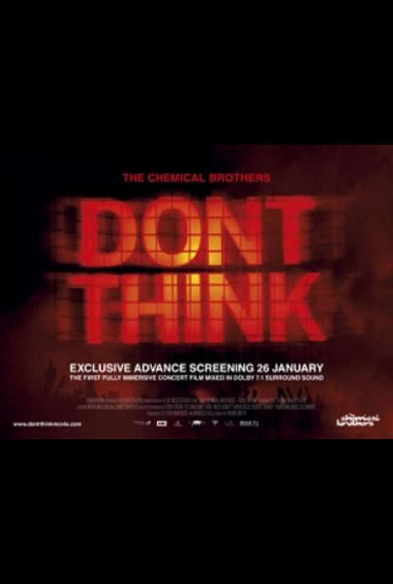 Chemical Brothers: Don't Think - Quad (GB)