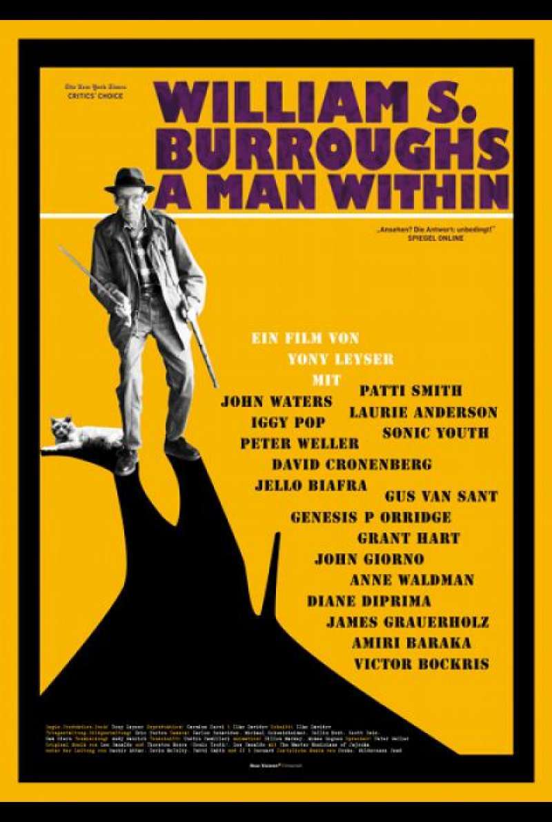 William S. Burroughs: A Man Within - Filmplakat
