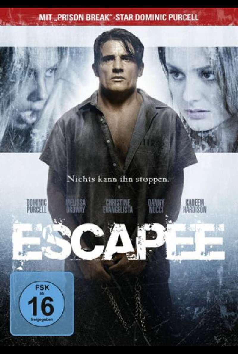 Escapee - Nichts kann ihn stoppen - DVD-Cover