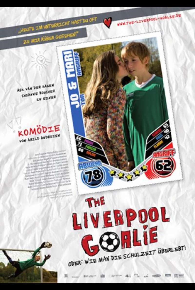 The Liverpool Goalie - oder: wie man die Schulzeit überlebt - Filmplakat