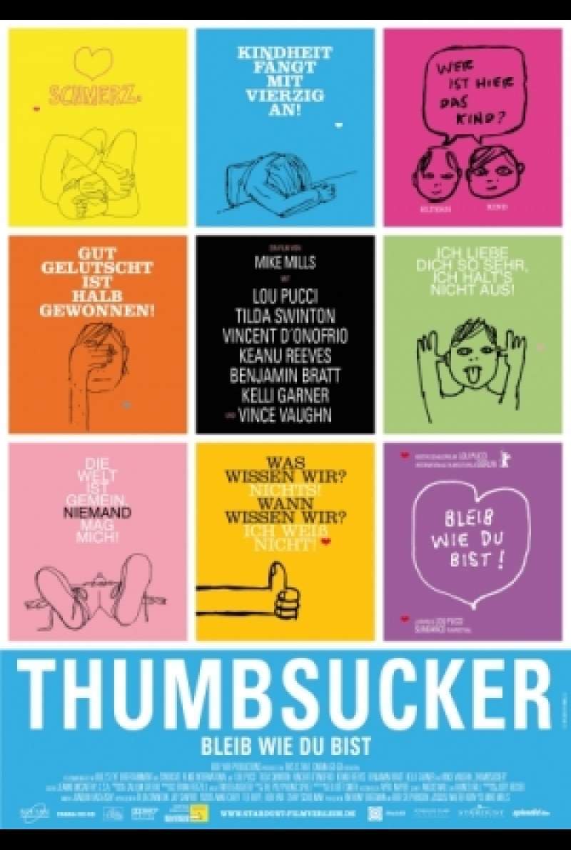Filmplakat Thumbsucher - Bleib wie du bist! von Mike Mills