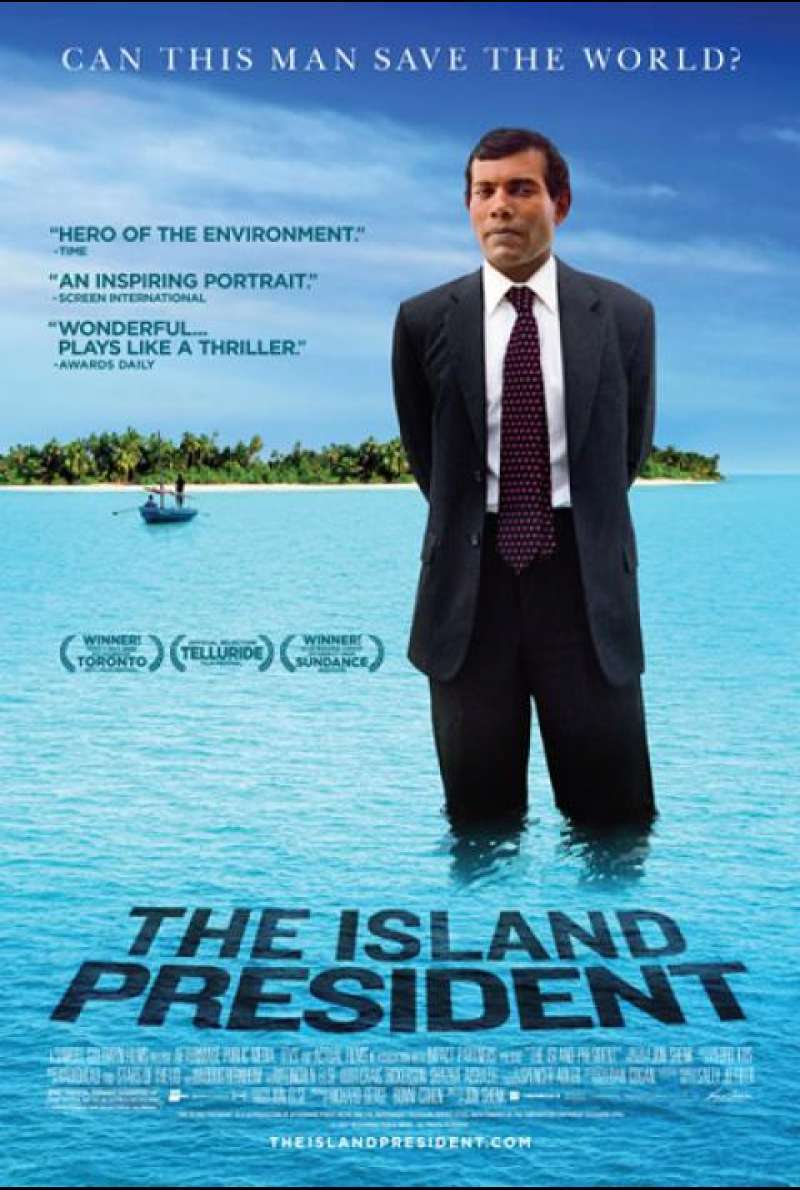 The Island President - Filmplakat (US)