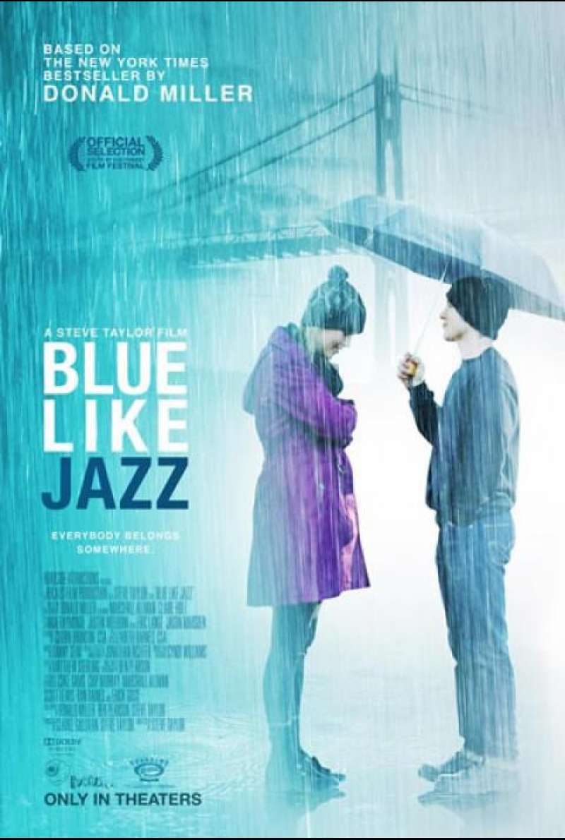 Blue Like Jazz - Filmplakat (US)
