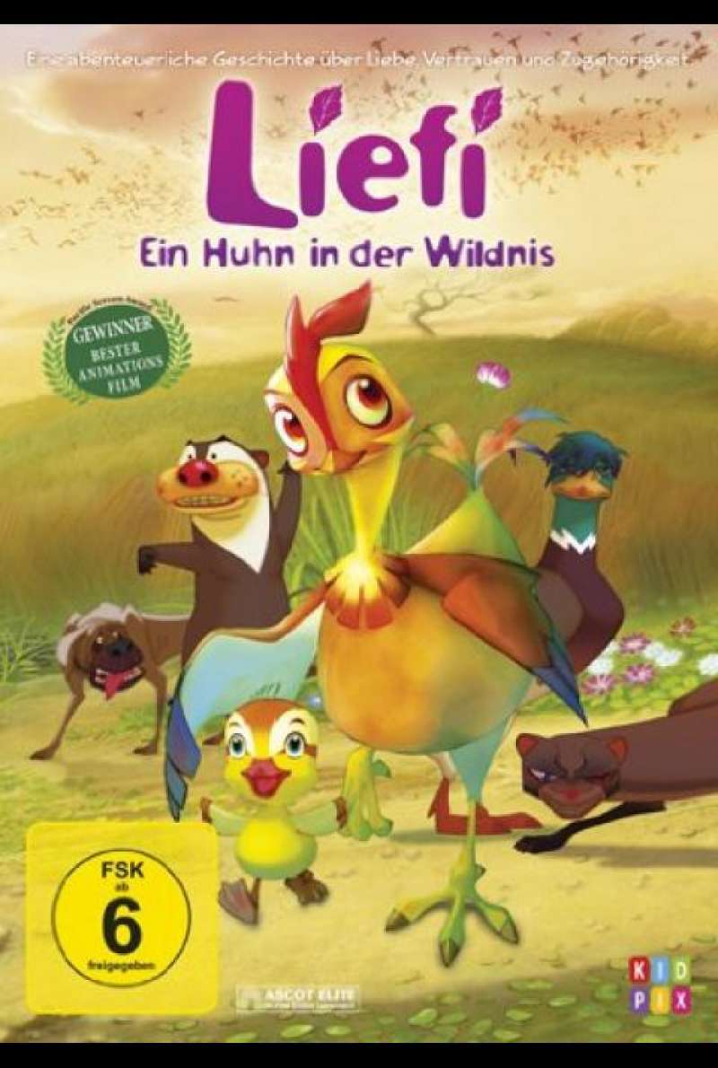 Liefi - Ein Huhn in der Wildnis - DVD-Cover