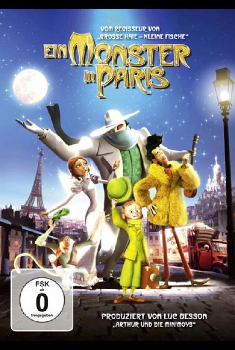 Ein Monster in Paris - DVD-Cover
