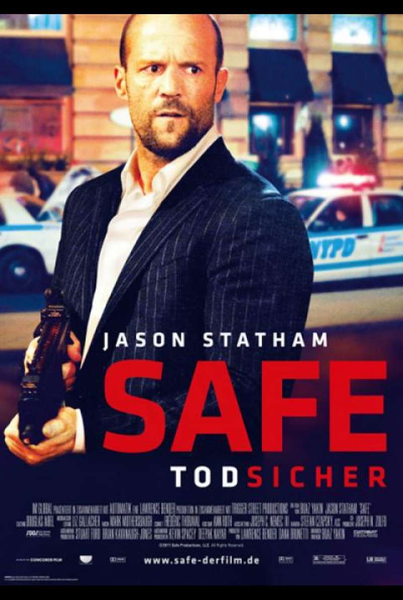 Safe - Todsicher - Filmplakat