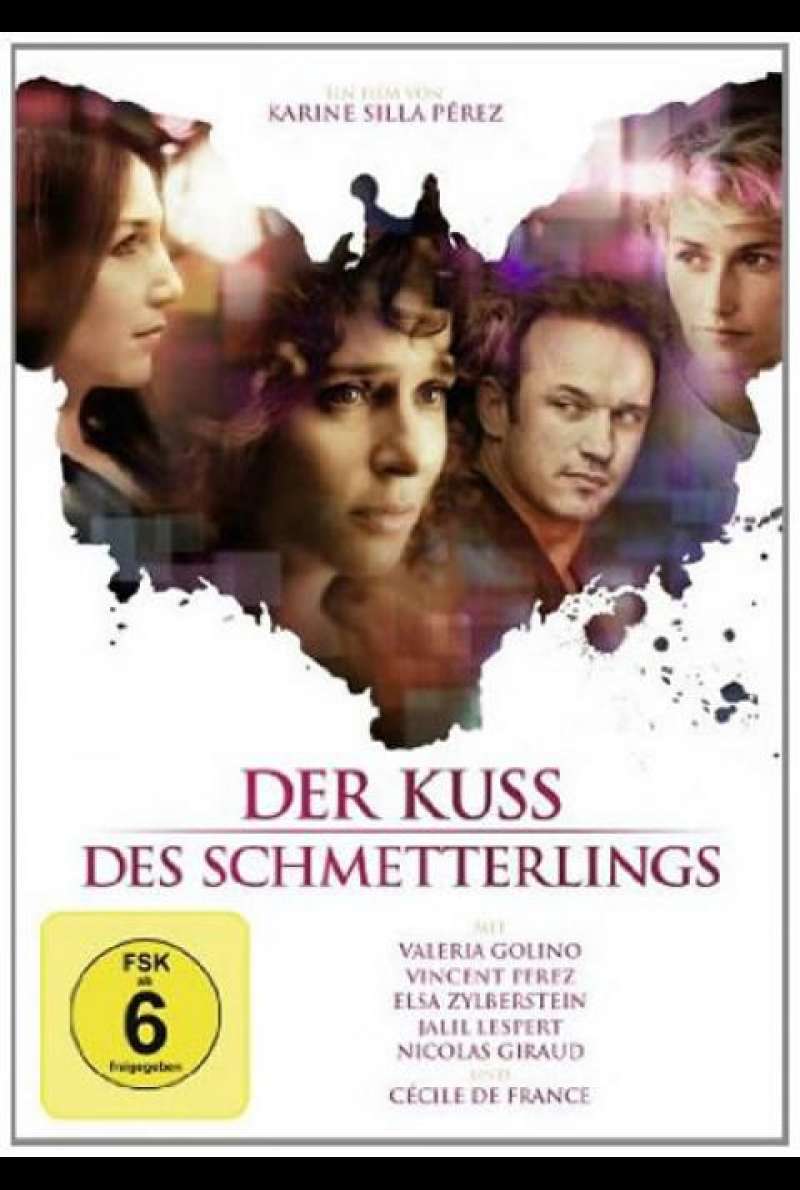 Der Kuss des Schmetterlings - DVD-Cover