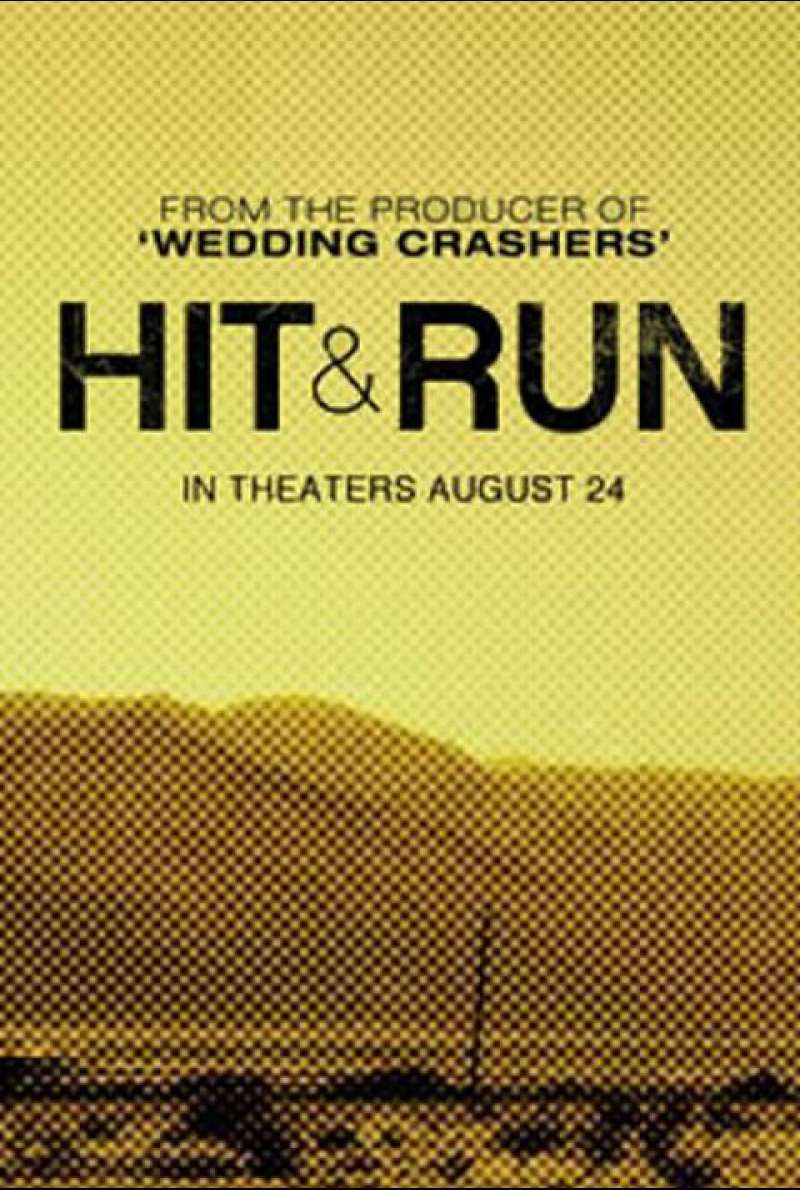 Hit and Run - Filmplakat (US)