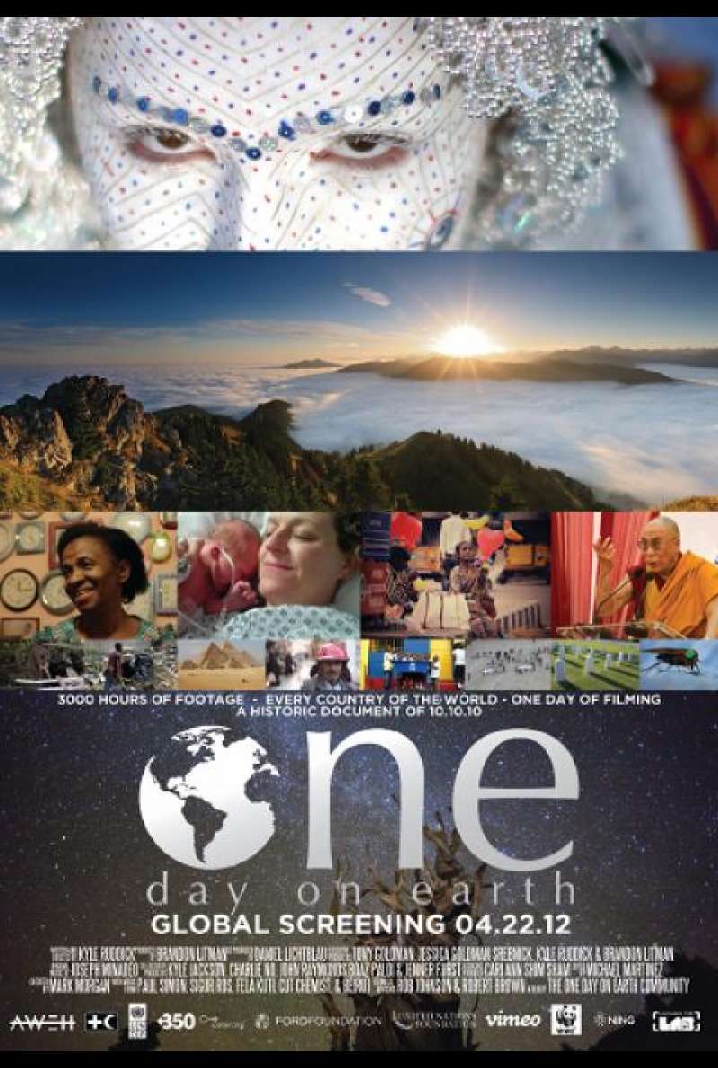 One Day on Earth - Filmplakat (INT)