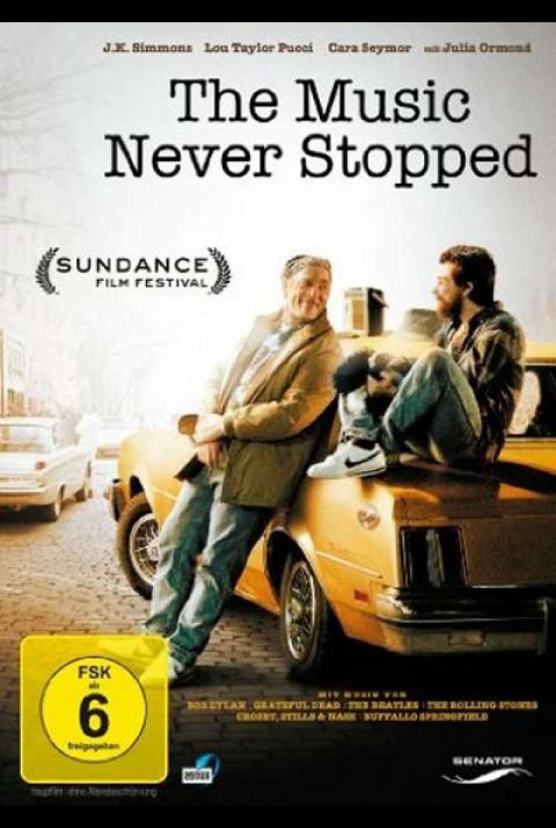 The Music Never Stopped - DVD-Cover