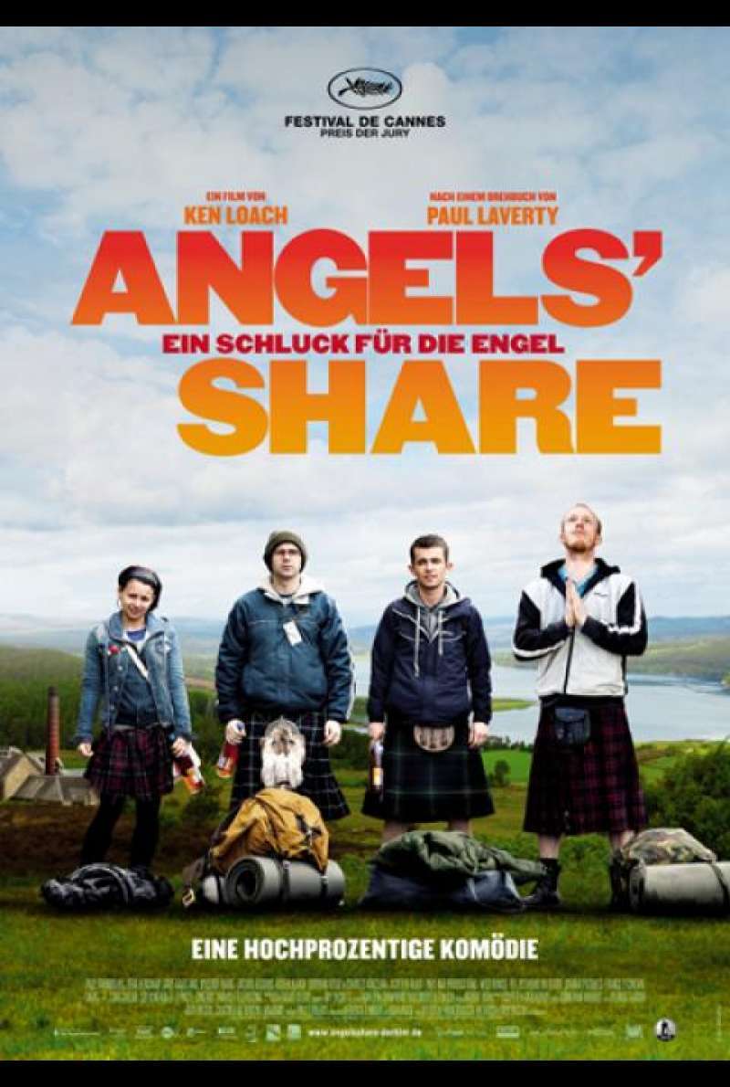 Angel's Share - Ein Schluck für die Engel - Filmplakat
