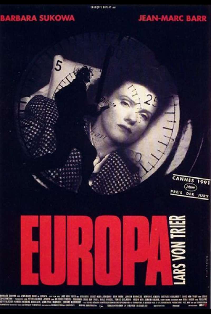 Europa von Lars von Trier - Filmplakat