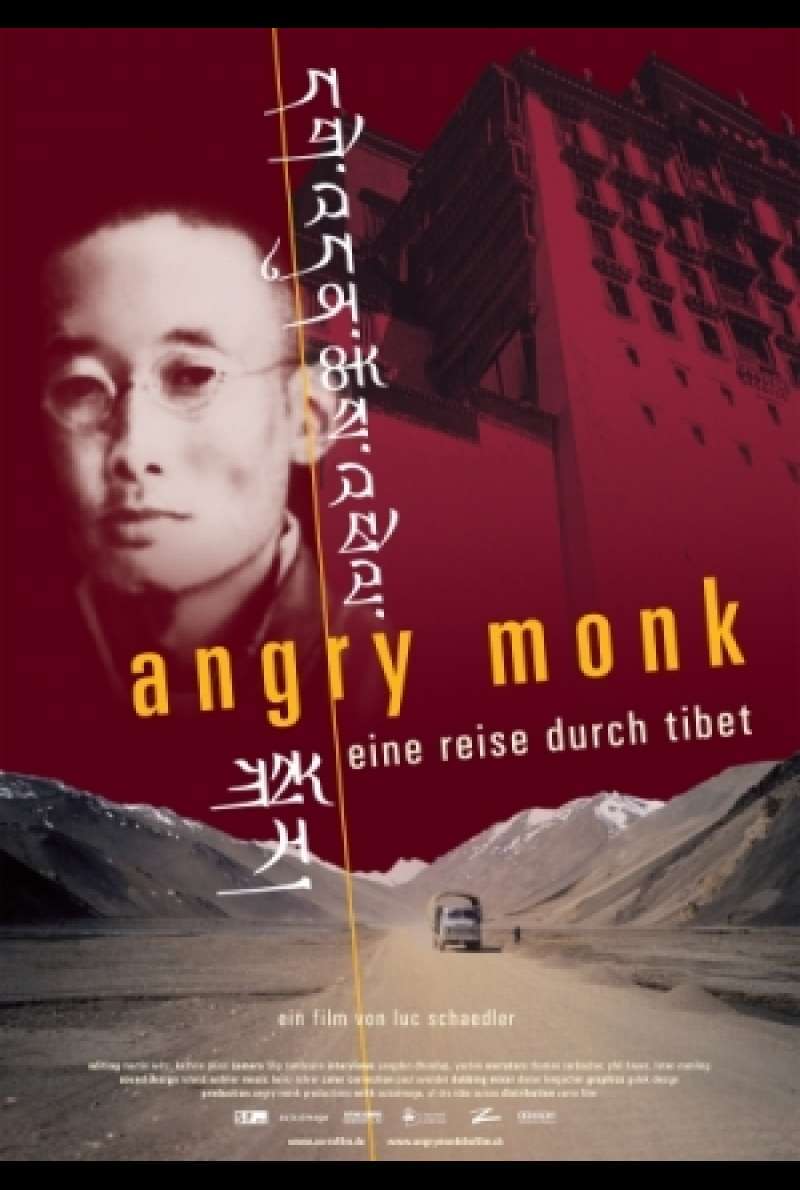 Filmplakat Angry Monk - Eine Reise durch Tibet von Luc Schaedler
