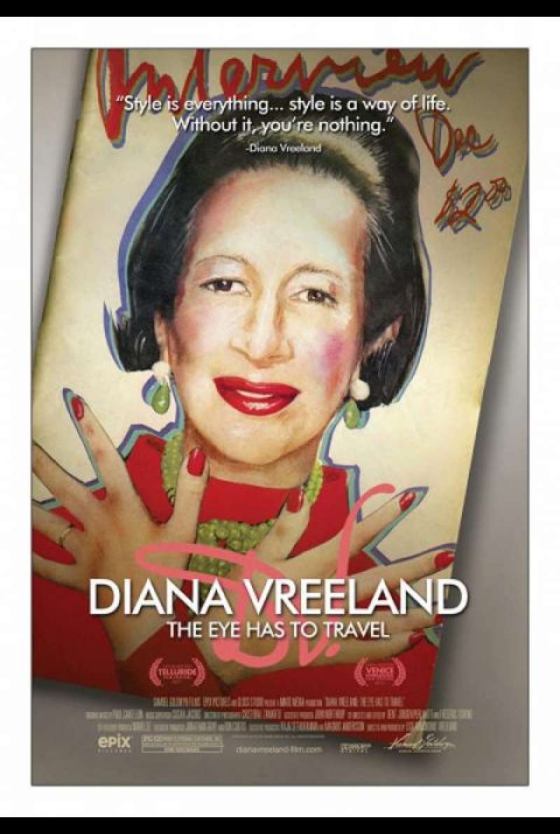 Diana Vreeland: The Eye Has to Travel - Filmplakat (INT)