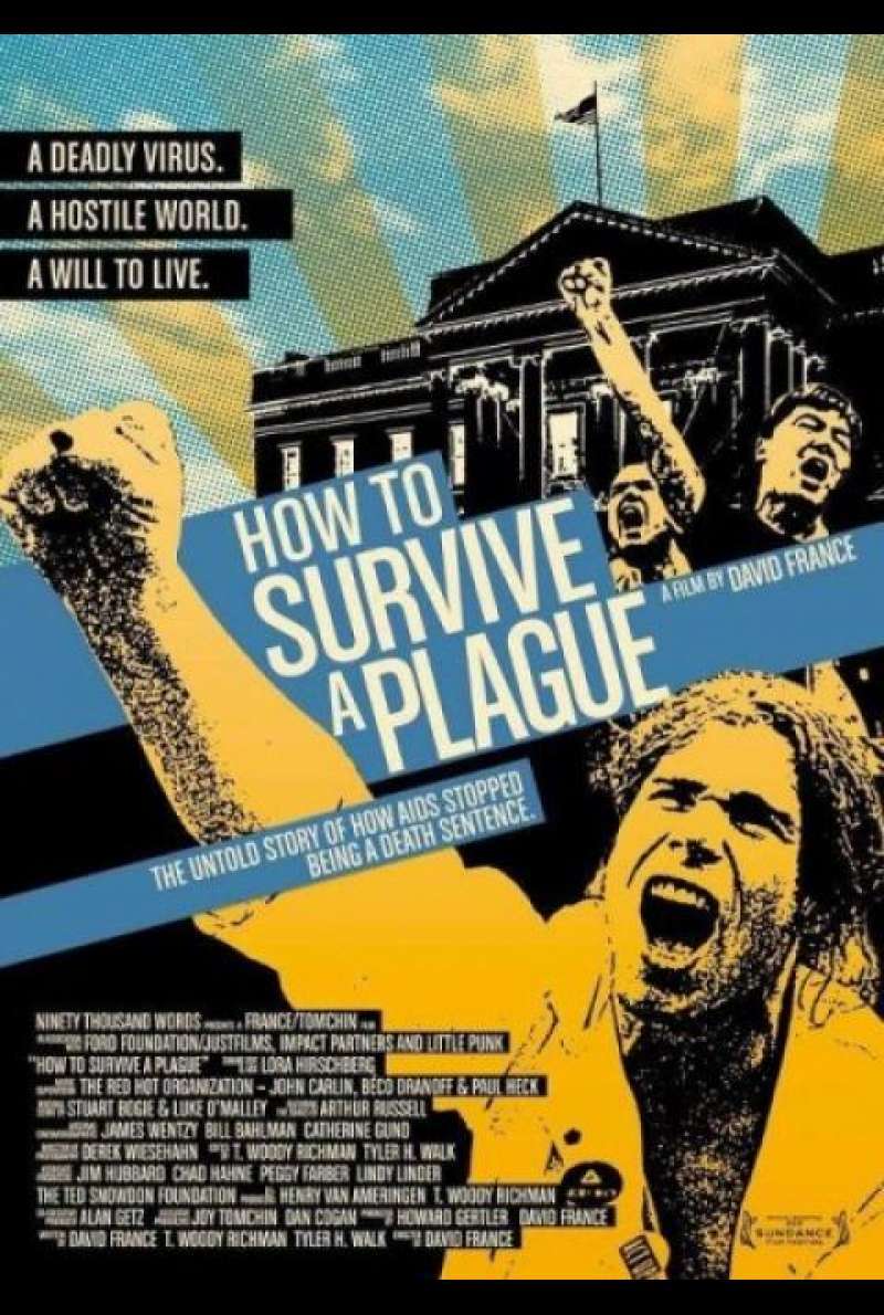 How to Survive a Plague - Filmplakat (US)