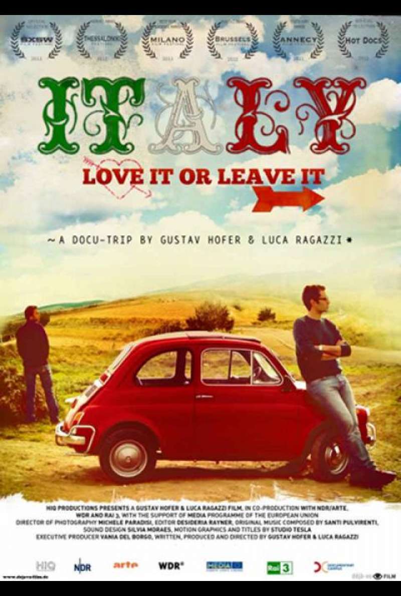 Italy: Love It or Leave It - Filmplakat (INT)