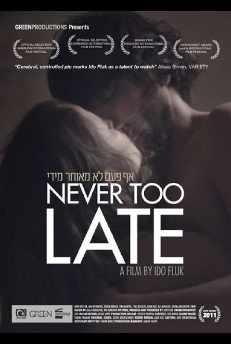 Never too Late - Filmplakat (INT)