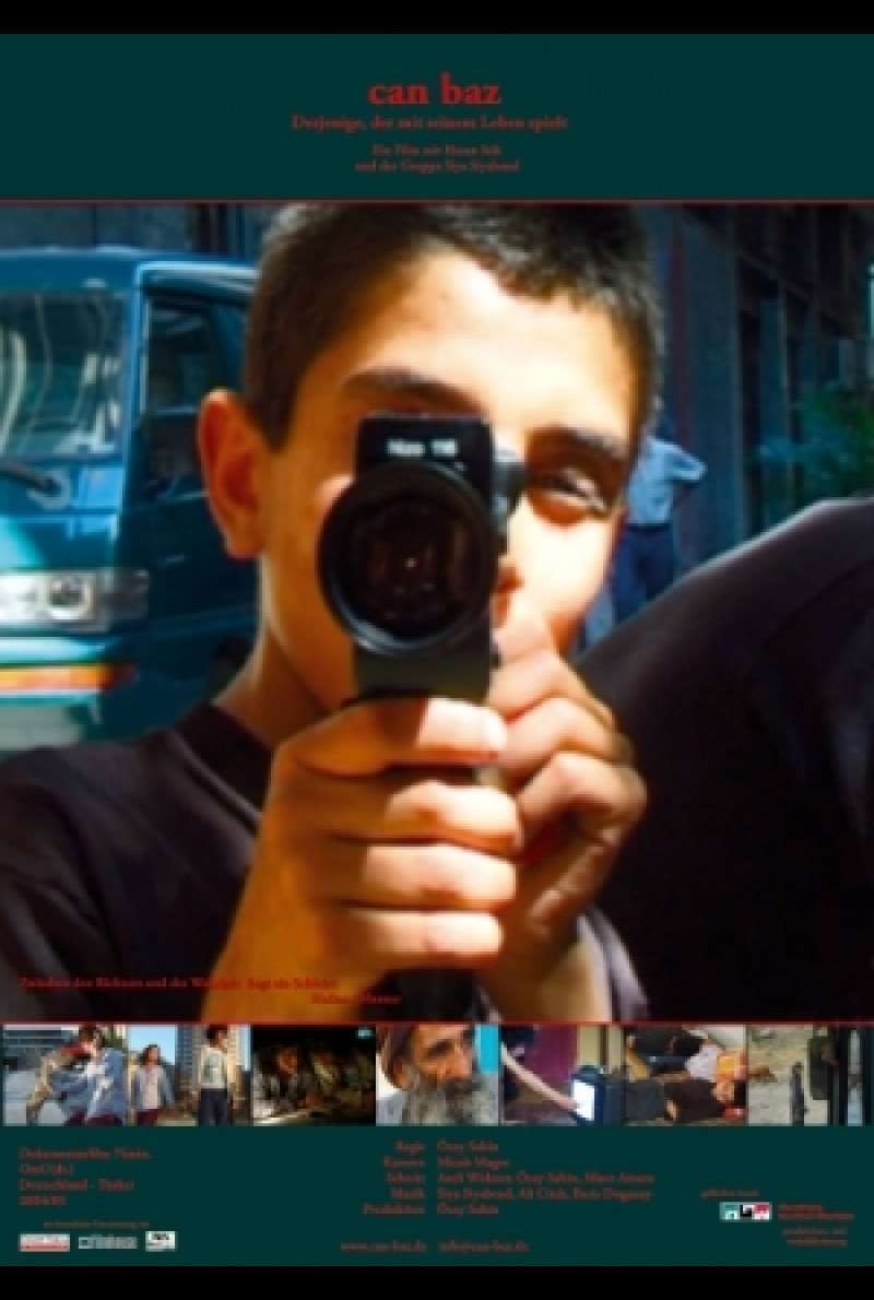 Filmplakat zu Can baz - "Derjenige, der mit seinem Leben spielt" von Özay Sahin