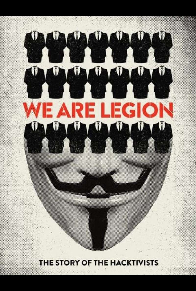 We Are Legion: The Story of the Hacktivists - Filmplakat (US)