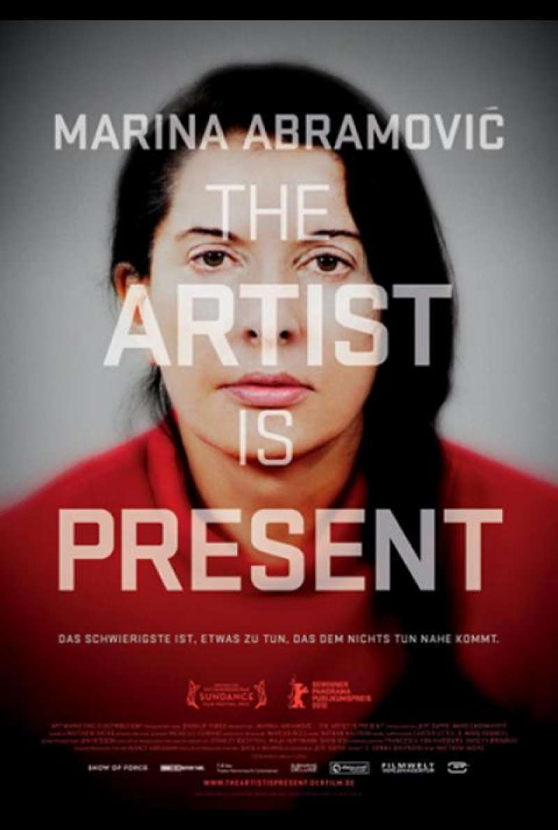 Marina Abramović: The Artist is Present - Filmplakat