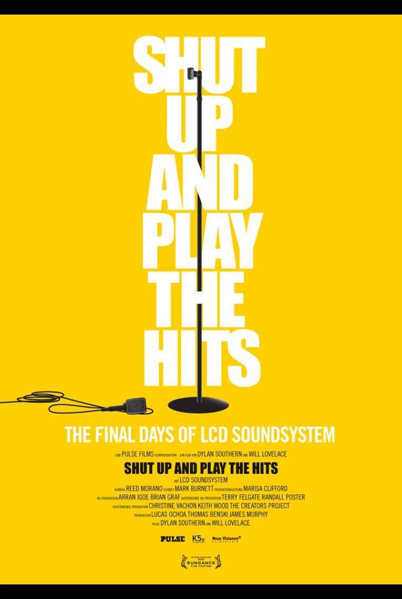 Shut Up and Play the Hits - Filmplakat