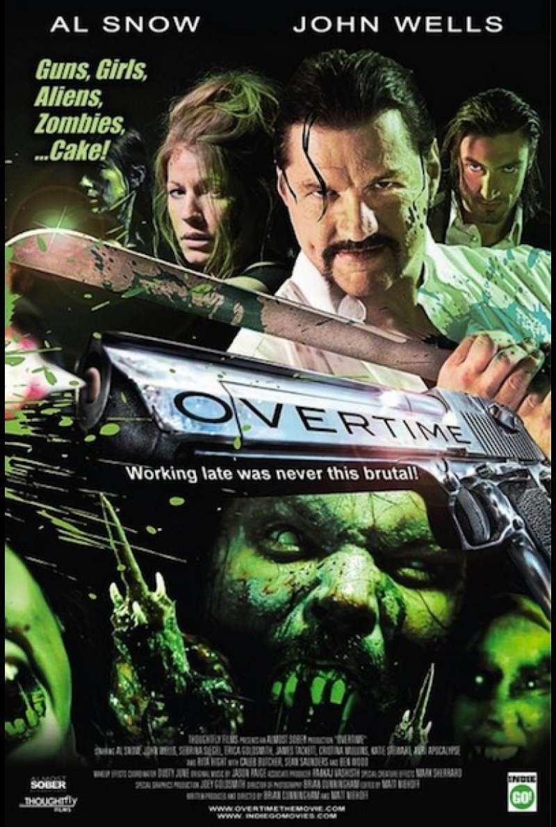 Overtime - Filmplakat (US)