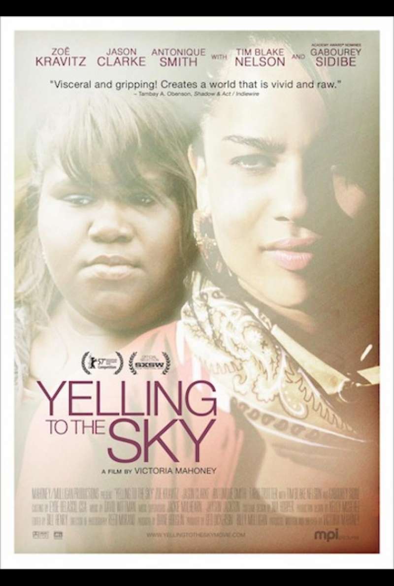 Yelling to the Sky - Filmplakat (US)
