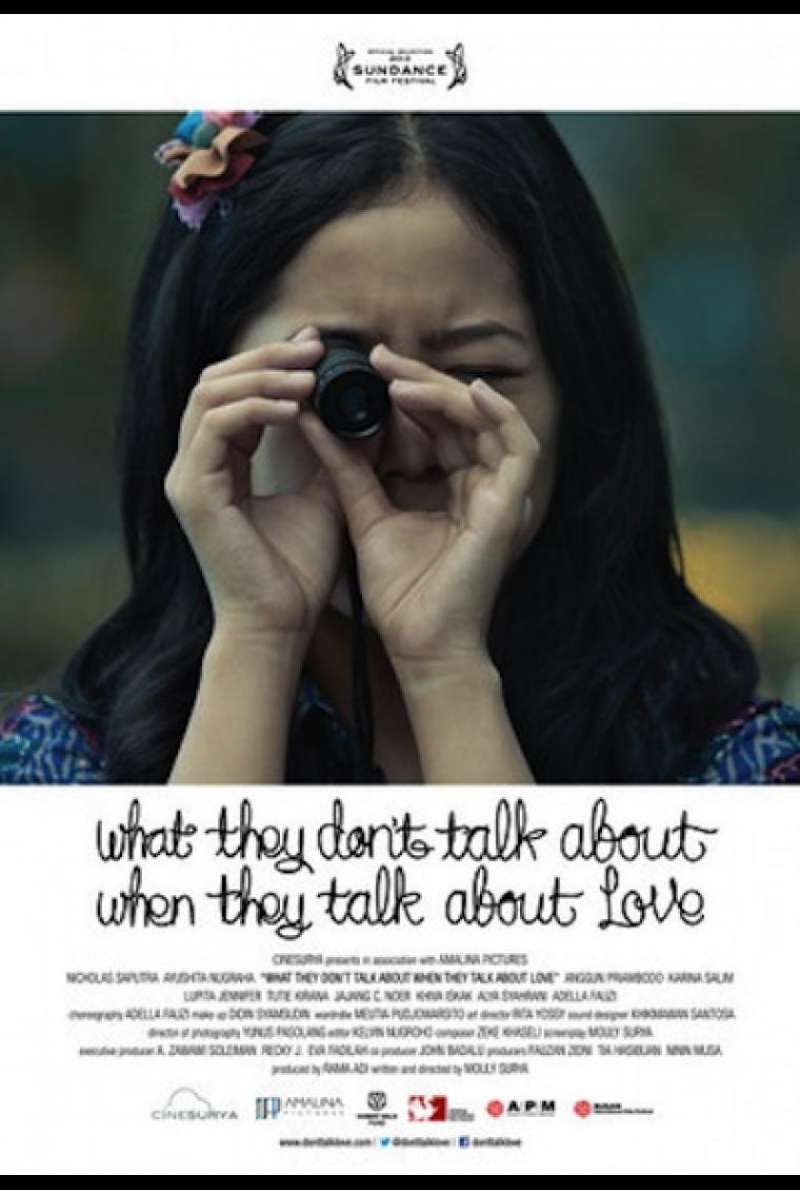 What They Don't Talk About When They Talk About Love - Filmplakat (INT)