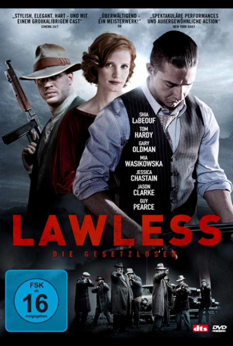 Lawless - DVD-Cover