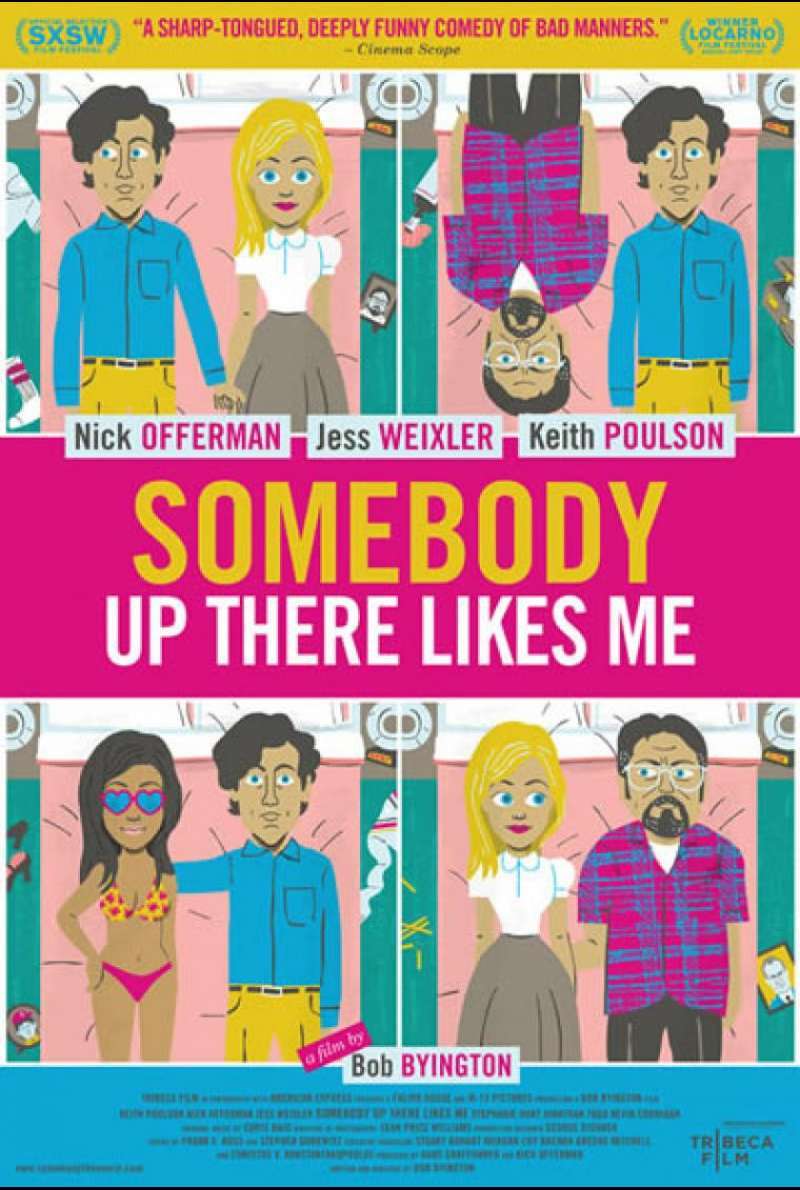 Somebody Up There Likes Me - Filmplakat (US)