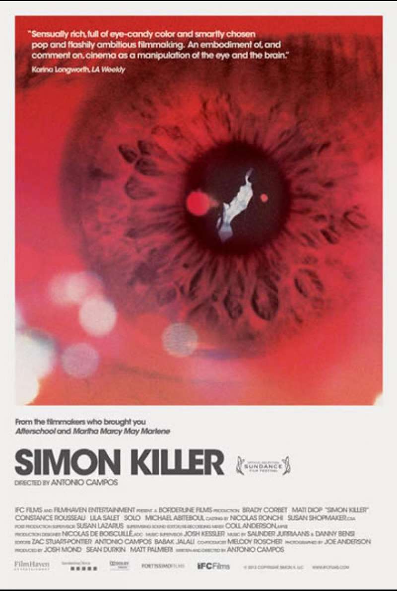 Simon Killer - Filmplakat (US)